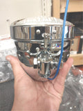 Custom Stretched Milled Spotlight Passing lamp Harley Honda Heritage FLH Glide