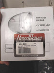 Custom Stretched Milled Spotlight Passing lamp Harley Honda Heritage FLH Glide