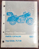 Harley Davidson AMF NOS 1980 Tour Glide FLT-80 Parts Catalog