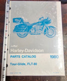 Harley Davidson AMF NOS 1980 Tour Glide FLT-80 Parts Catalog