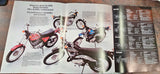 Harley Davidson 1976 Motorcycle 125CC 250CC AMF Sales Brochure