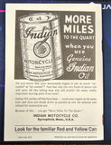VTG 1951 Indian Motorcycle Riders Instruction Booklet