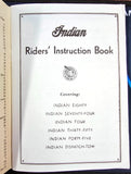 VTG 1951 Indian Motorcycle Riders Instruction Booklet
