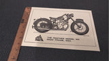 Vtg The Panter Model 100 Rigid Frame 1954 93-01897 David Ansell 11 5/8 8 1/4