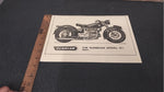 Vtg 93-01305 The Sunbeam Model S7 1947 David Ansell 11 5/8 8 1/4 Glossy Finish