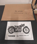 1949 Vtg The Sunbeam Model S8 David Ansell 11 5/8 8 1/4 Glossy Finish 93-01294