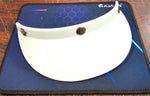VTG Helmet Visor White 1970 Motorcycle Honda CB Harley