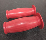 VTG Red Granturismo Grips 1" Triumph Honda Kawasaki Benelli CB Yamaha XS 18-25