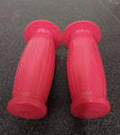 VTG Red Granturismo Grips 1" Triumph Honda Kawasaki Benelli CB Yamaha XS 18-25