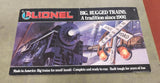 Lionel Big Rugged Trains Tradition 1900 Cardboard Sign Railroad Crossing 29x16