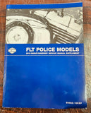Harley Davidson FLT 2010 Police Models Service Supplement Manual 99483-10ESP