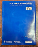 Harley Davidson FLT 2010 Police Models Service Supplement Manual 99483-10ESP