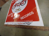 Moto Guzzi Motorcycle Vtg Classic Champion's Choice 1964 World Records Poster