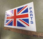 British Parts 12x8 Flag Paper Sign United Kingdom
