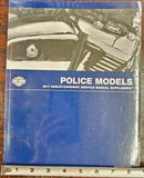 Harley Davidson 2017 Police Models Service Supplement Manual NEW! 94000387