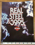 VTG 1983 Harley Davidson XLX 61 Real Steel Motorcycle Catalog Brochure