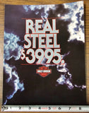 VTG 1983 Harley Davidson XLX 61 Real Steel Motorcycle Catalog Brochure