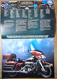 NOS 1982 Original Harley Davidson Touring Knucklehead Brochure