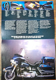 NOS 1982 Original Harley Davidson Touring Knucklehead Brochure