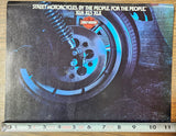 NOS Harley Davidson 1983 Sportster XLH Roadster Motorcycle Sales Brochure