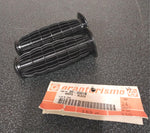 Granturismo Black Waffle Grips BMX Mongoose Jag Huffy 22/24 NOS 20-0001B