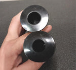 Granturismo Black Waffle Grips BMX Mongoose Jag Huffy 22/24 NOS 20-0001B