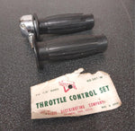 NOS 7/8 Throttle Control Set 68-3AT-M OGK Classic Honda Black Chopper Motorcycle