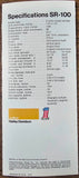NOS Original 1973 Harley Davidson SR-100 VTG AMF Brochure