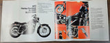 VTG 1973 Harley Davidson Sportster XL-1000 XLCH-1000 NOS AMF Brochure