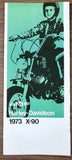 VTG Original 1973 Harley Davidson X-90 Mini Bike NOS AMF Brochure