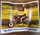 VTG Original 1973 Harley Davidson X-90 Mini Bike NOS AMF Brochure