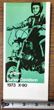 VTG Original 1973 Harley Davidson X-90 Mini Bike NOS AMF Brochure
