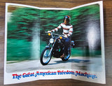 VTG Original 1973 Harley Davidson Z-90 Trail NOS AMF Brochure