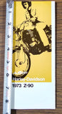 VTG Original 1973 Harley Davidson Z-90 Trail NOS AMF Brochure