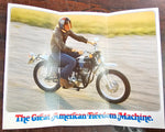 VTG Original 1973 Harley Davidson SX-350 NOS AMF Brochure