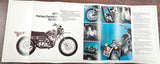 VTG Original 1973 Harley Davidson SX-350 NOS AMF Brochure