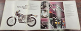 VTG Original 1973 Harley Davidson SS-350 Sprint NOS AMF Brochure