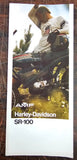 VTG Original 1974 Harley Davidson SR-100 NOS AMF Brochure