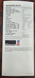 VTG Original 1974 Harley Davidson SR-100 NOS AMF Brochure