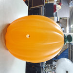 Vtg Blow Mold JackO Lantern Pumpkin Orange General Foam Plastics Halloween Decor