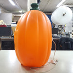 Vtg Blow Mold JackO Lantern Pumpkin Orange General Foam Plastics Halloween Light