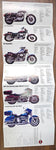 1983 Harley Davidson Super Glide Low Rider Roadster Fold Out Dealer Brochure