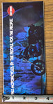 1983 Harley Davidson Super Glide Low Rider Roadster Fold Out Dealer Brochure