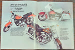 VTG 1976 Harley Davidson V-Twin Electra Glide Sportster Superglide AMF Brochure