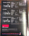 VTG 1976 Harley Davidson V-Twin Electra Glide Sportster Superglide AMF Brochure