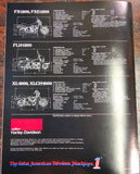 VTG 1976 Harley Davidson V-Twin Electra Glide Sportster Superglide AMF Brochure