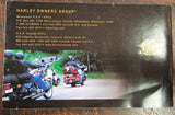 2002 Harley Davidson Owners Group United States Canada Membership Manual