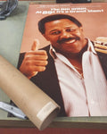 Vtg 1970 Winky's Restaurant Willie Stargell Pirates Poster Burger Advertisement