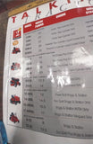 Toro Wheel Horse Tractors Riding Red Lawn Garden Mowers Poster 490-6265