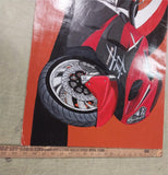 HayaBusa Hand Painted Poster Suzuki Cyles Motorcycle 2014 26x21.5 Original Art